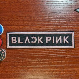 BlackPink Patch Kpop Music Korean Girl Band Embroidered Iron On Patch 1.25x4.5" - Picture 1 of 3