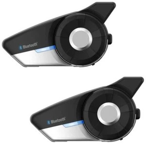 Sena 20S EVO HD Motorcycle Bluetooth Communication System Dual Pack - Picture 1 of 2
