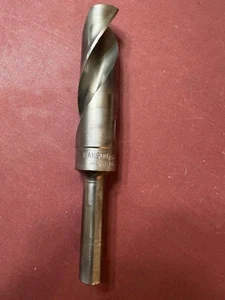 Hanson HS USA 15/16" x 6" Twist Drill Bit, With 1/2" Reduced Shank - Picture 1 of 7