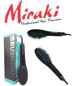 Miraki Brush Out Ceramic Straightening Ionic Brush - Picture 1 of 4