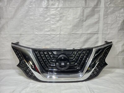 2015-2018 Nissan Murano Grille Front Upper Grill Chrome Black OEM 623105AA0A - Image 1 of 4