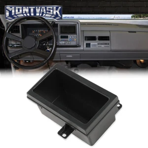 Fit For 88-94 Chevy GMC Radio Stereo Install Replacement Dash Kit Storage Pocket - Picture 1 of 9