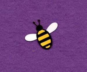 BIENE # 6 Insekten Käfer Stanzformen Sammelalbum Karten - Bild 1 von 1