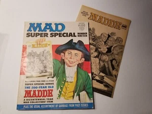 Mad Magazine - Super Special Number Nineteen  - Includes detatched Madde insert - Picture 1 of 3