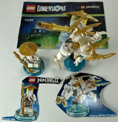 Lego Dimensions Fun Pack 71234 Ninjago [Sensei Wu] Tags Tested and Working - Image 1 of 4