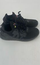 Adidas Mens NMD R1 V2 Triple Black Lace Up Round Toe Running Sneakers Size US 11
