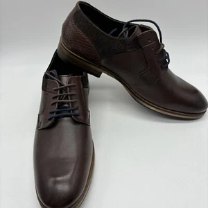 Thomas & Vine Men's Tru Comfort Foam Lace-up Derby Shoes Brown, 8.5 - Picture 1 of 6