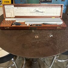Vintage Keuffel & Esser K&E Leroy Lettering Set Drafting Tool In Wood Case Box