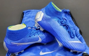 Nike Superfly 6 Elite DF FG, Racer Blue/Metallic Silver, Size 5.5 (AH7365-400) - Picture 1 of 12