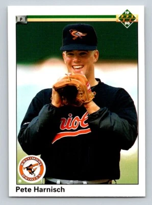 Pete Harnisch 1990 Upper Deck #623 Baltimore Orioles - Image 1 of 2