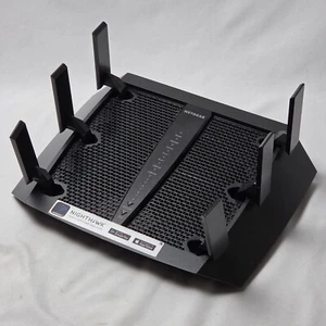 NETGEAR Nighthawk X6 AC3200 Tri-Band WiFi Router (R8000) - No Power Cord - Picture 1 of 6