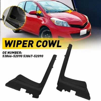For Toyota Yaris 2012-2015 Front Windshield Wiper Side Cowl Extension Cover Trim - Image 1 of 4