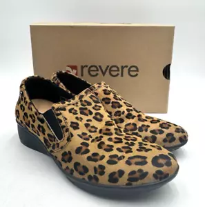 Revere JORDAN Women's Dress Slip On Shoe Leopard US Size 7 Medium NIB - Picture 1 of 11