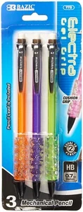 0.7mm Electra Fashion Color Mechanical Pencil with Gel Grip (3/Pack) - Picture 1 of 3