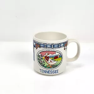Taza de té de café con flor de ganso de Tennessee vintage estilo retro - Imagen 1 de 8