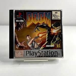 Doom - PlayStation (PS1, 1995 PAL) Complete With Manual CIB VGC - Picture 1 of 5