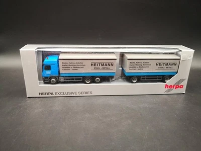Herpa MB Actros MP2 Heitmann Hängerzug *Vi1001-5-3000 - Bild 1 von 4