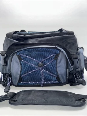 "Bolso para cámara DSLR gris/negro Quantaray con correa para el hombro acolchada 12""x8""x7""" Foto 1 de 4