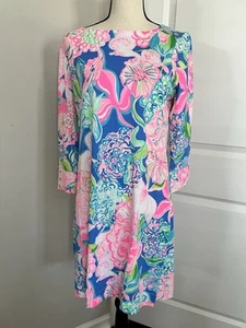 NWT Lilly Pulitzer UPF 50 Sophie Dress Pink Large Retail $138 - Picture 1 of 9