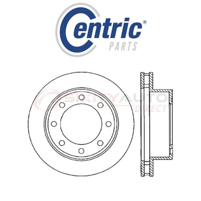 Centric C-TEK Disc Brake Rotor for 2000-2005 Ford Excursion 5.4L 6.0L 6.8L sp Foto 1 de 4