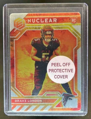 2022 Panini Elements Drake London Nuclear RC Rookie #NUC-19 Falcons - Image 1 of 2