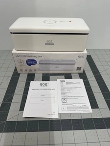 59S UVC LED Sterilizing Box White Model S2 Jewelry, Watch, Glasses, Phone - Picture 1 of 7