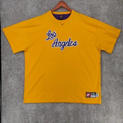 Vintage Nike Team Los Angeles Lakers T-Shirt Men's 2XL XXL Embroidered 2003 - Image 1 of 4