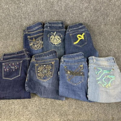 Lote de 7 Bermudas Pantalones Cortos Y2K Niñas Varias Tallas y Marcas Southpole Rocawear Foto 1 de 4