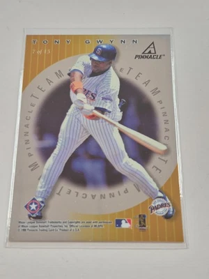 Pinnacle Plus 1998 Gold Team Pinnacle Tony Gwynn & Juan González Foto 1 de 2