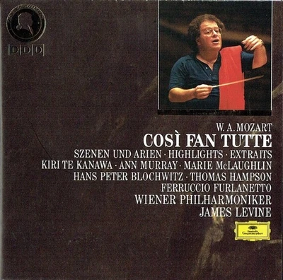 James Levine – Così Fan Tutte: Szenen Und Arien Highlights Extraits– CD w insert - Image 1 of 2