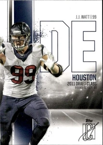 JJ Watt - 2024 Topps Signature Class Football #19 - Bild 1 von 2