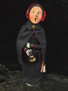 Byers Choice The Carolers Salvation Army Lady Bell Ringer W/Tag 1992 - Picture 1 of 5