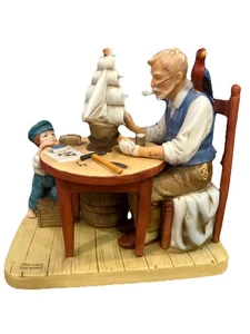 Norman Rockwell Museum "For a Good Boy" 1983 große klassische Figur LE 134/1000 - Bild 1 von 14