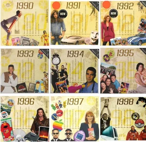 Tarjetas de felicitación de cumpleaños regalos de aniversario CD de música de éxito años 90 regalo del año - Imagen 1 de 13