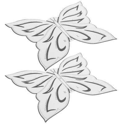  5 pezzi stencil per eyeliner farfalla stencil per eyeliner riutilizzabili - Image 1 of 4