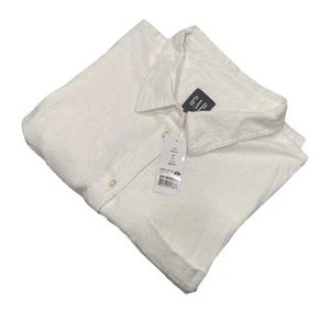 Neu GAP Damen weiß das klassische Hemd Knopfleiste Gr. XL, $ 69,95 UVP - Bild 1 von 10