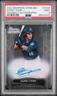 Harry Ford 2022 Bowman Sterling Prospect Auto Mariners PSA 9! Low POP