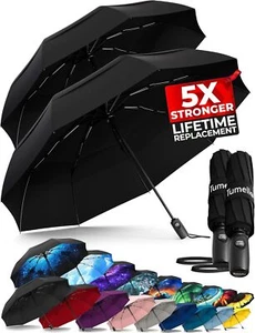 Travel Umbrella (Compact, Superior & Beautiful), Small - Picture 1 of 8