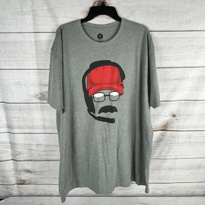 Camiseta Rally House Andy Reid Para Hombre Talla 3XL Kansas City Fútbol Gris Gráfico Foto 1 de 4