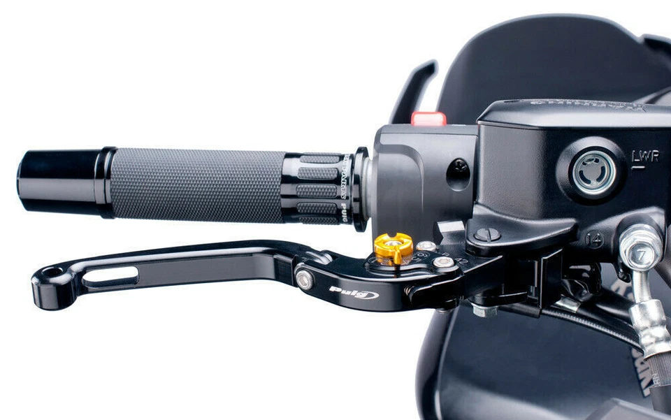 PUIG 5446N Adapter for Hi-Tech Extendable/Folding Brake Lever, Black Foto 1 de 1