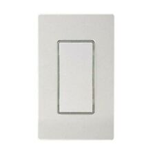 IR-TEC PBS-721W White Low Voltage 1-Pole Light Switch with Decorative Wall Plate