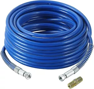 50Ft Upgraded Airless Paint Hose for Graco Sprayers, Reinforced Brass Wire Braid - Picture 1 of 3