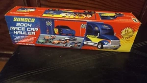 SUNOCO 2004 RACE CAR HAULER INCLUDES CAR AND PIT WAGON 11TH IN A SERIES - Picture 1 of 3