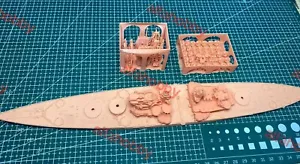 1/700 HMS Lion Battleship (Waterline/Full Rumpf) 3D Printed Kit - Bild 1 von 9