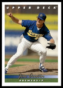 1993 Upper Deck #787 Jim Austin Milwaukee Brewers