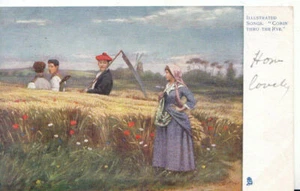 Illustrated Songs Postcard - "Comin´ Thro´ The Rye" - Ref 2904A - Picture 1 of 4