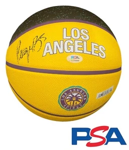 Paige Bueckers Signed Los Angeles Sparks Basketball PSA AUTO WNBA DRAFT UCONN #5 - Picture 1 of 4