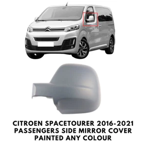 Door Wing Mirror Cover Painted For Citroen Spacetourer 2016-2021 Passengers Side - Picture 1 of 4