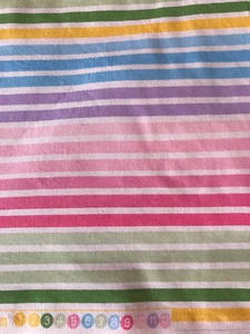 "Remix" Stripe Multi Color by Fran Kelle for Robert Kaufman 1 yard - Picture 1 of 7