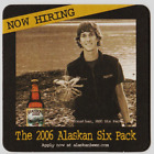 Carte postale Alaskan Brewing Co Now Hiring Beer Coaster Juneau